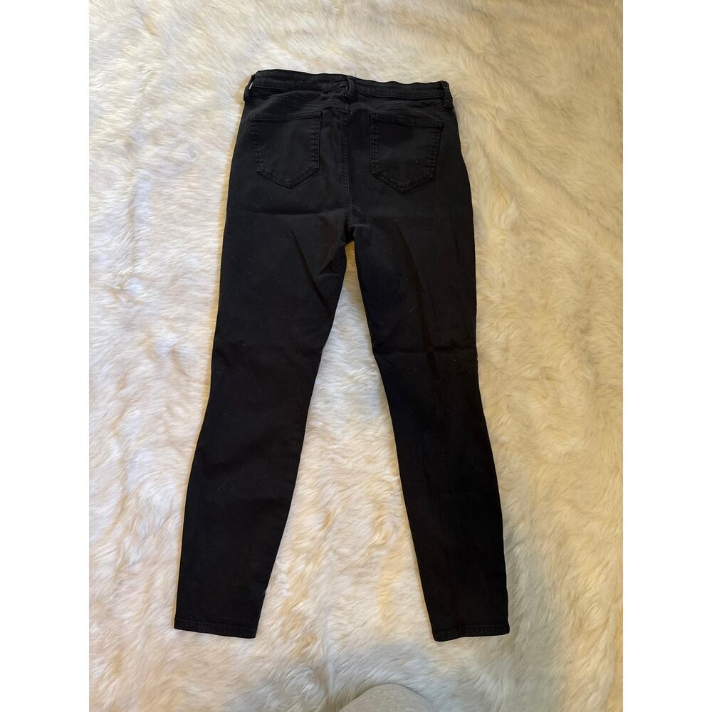 Buffalo Hanna High Rise Soft Strech Skinny 8/29 Black Jeans - Picture 4 of 4